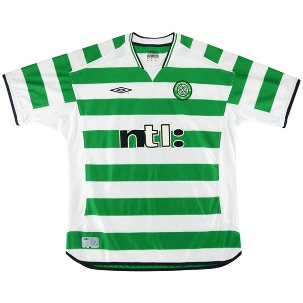 Authentic Camiseta Celtic 1ª Retro 2001 2003 Verde